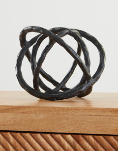 Black two-piece sculpture set, product view 2 - 2