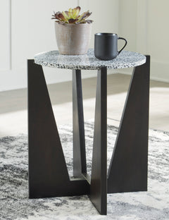 Black/White Accent Table, view 6 - 6