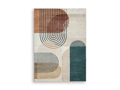 Multi 8' x 10', complete rug design; representative size - 1
