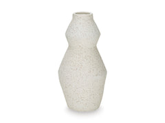 Cream 16.25-inch height vase, product view 2 - 5