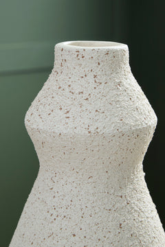Cream 16.25-inch height vase, product view 3 - 6