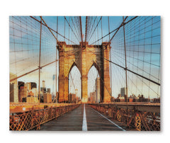 Blue/Amber Wall Art, full product view - 1