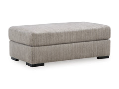 Fossil, complete ottoman angled view - 1