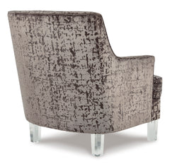 Charcoal charcoal accent chair, product view 3 - 3