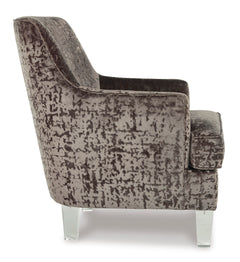 Charcoal charcoal accent chair, product view 4 - 4