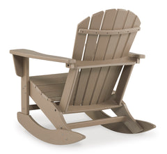 Driftwood outdoor rocking chair, product view 3 - 8