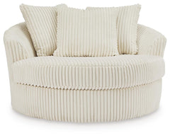 Ivory, front view of complete swivel chair - 7