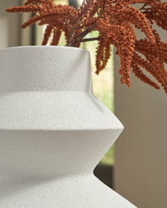 White 18-inch height vase, product view 3 - 3