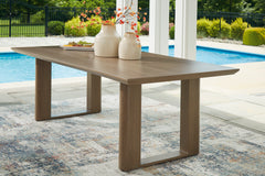 Dark Brown Outdoor Table, product view 6 - 6