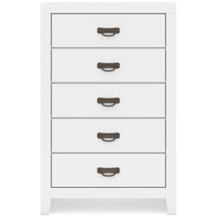 White, full front view of chest - 3