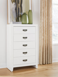 White, chest in room setting - 5