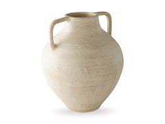 Antique Beige 15.38-inch height vase, product view 3 - 3
