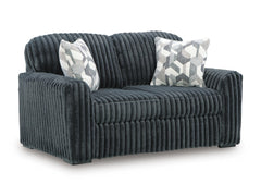 Gunmetal / Sofa and Loveseat Set, coordinating seating view - 7