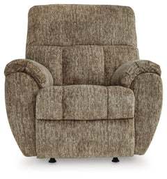 Taupe, complete recliner front view - 12