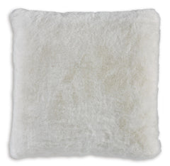 White / Throw Pillow, complete pillow front - 13