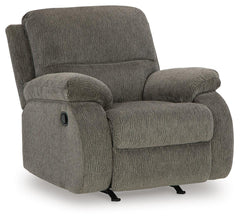 Brindle, complete recliner closed angled view - 1