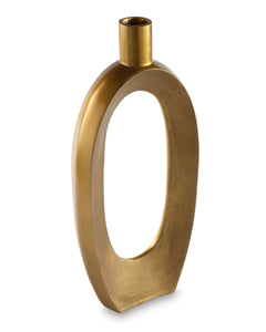 Antique Gold Finish Lawtonville 21.75-inch vase, product view 2 - 2