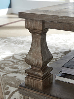 Gray Rectangular Coffee Table, product view 6 - 6