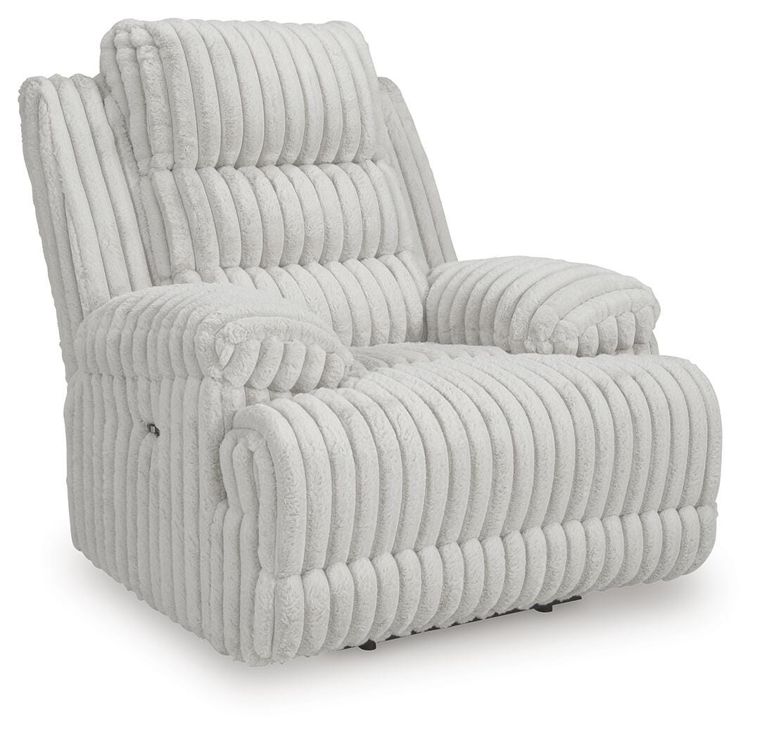 Alloy, full recliner in closed position