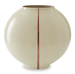 Cream Sheabourne 12.5-inch vase, product view 2 - 7
