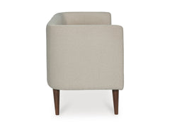 Beige Accent Bench, product view 4 - 4