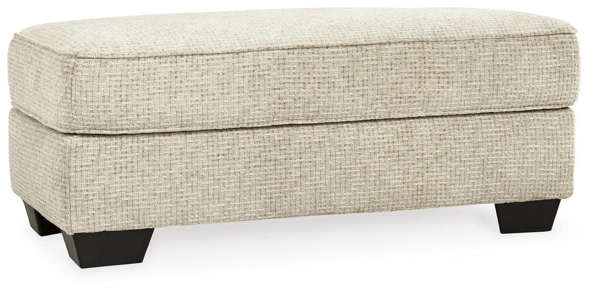 Sandstone, complete ottoman angled view