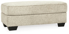 Sandstone, complete ottoman angled view - 1
