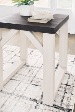 Antique White three-piece table set, product view 5 - 5