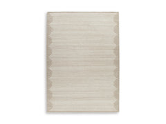 Brown/Beige 120" x 170", complete rug product view - 1