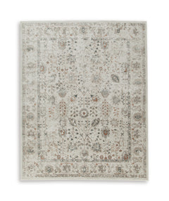 Multi 94" x 118", complete rug product view - 5