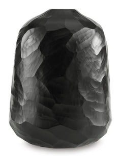Black 10-inch height vase, product view 2 - 6