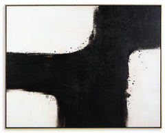 Black/White Reighlea wall art, full product view - 1
