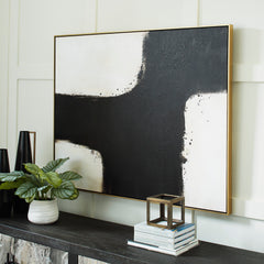 Black/White Reighlea wall art, product view 5 - 5