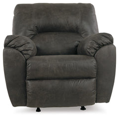 Pewter, complete recliner front view - 4