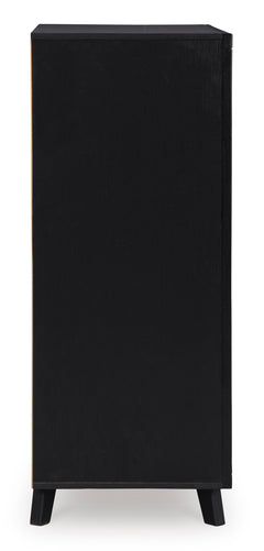 Black, side view of chest - 4