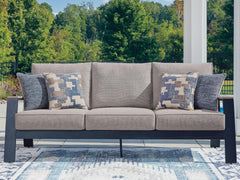 Navy Blue/Driftwood, sofa in outdoor setting; accessories excluded - 2