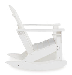 White outdoor rocking chair, product view 4 - 14