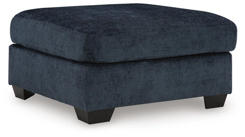 Upholstered Square Ottoman in Ink, Spice or Stone