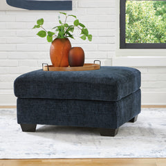 Ink, ottoman in room; accessories excluded - 2