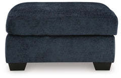 Ink, complete ottoman front view - 3