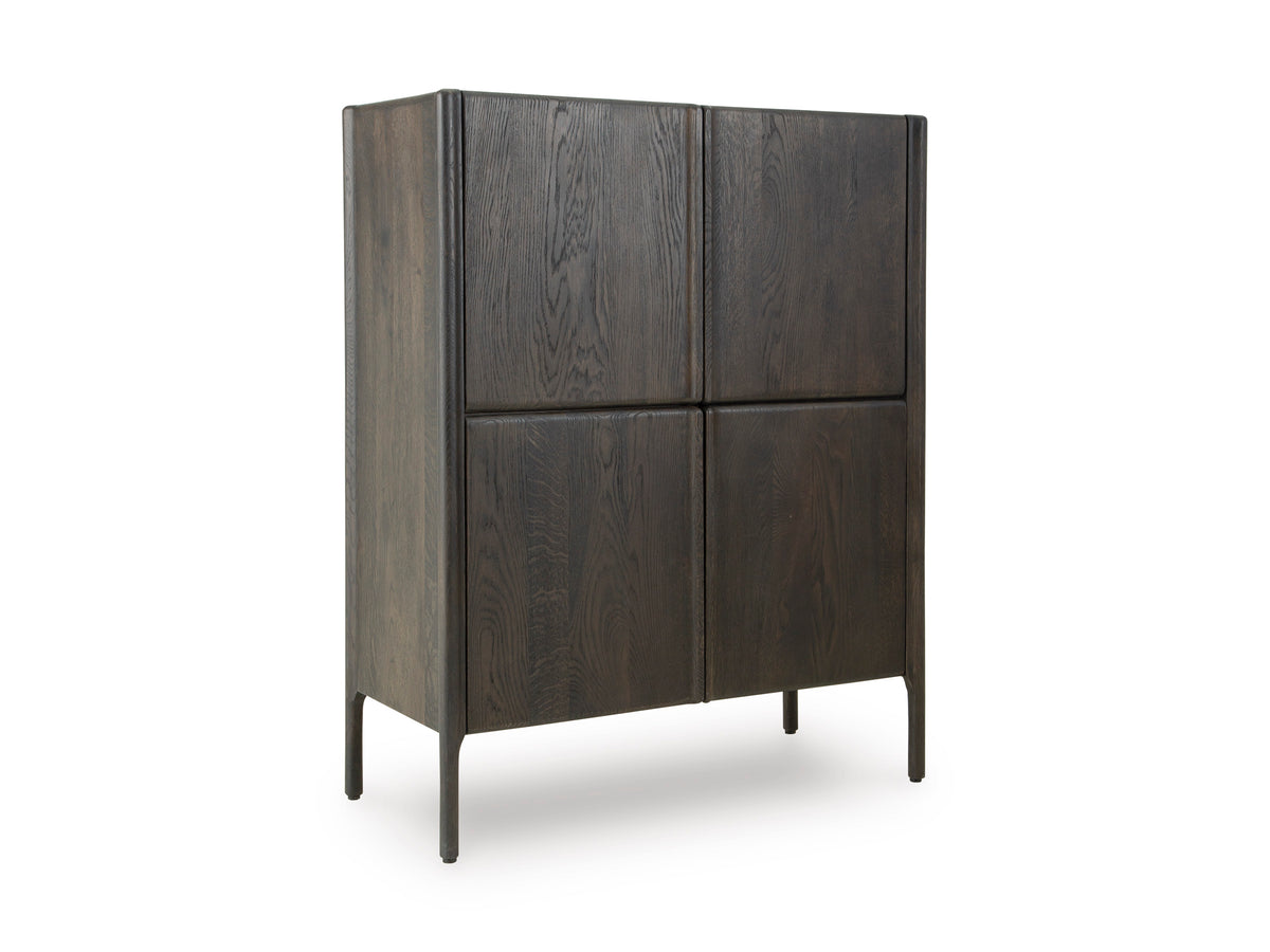 Espresso Brown Accent Cabinet, view 1