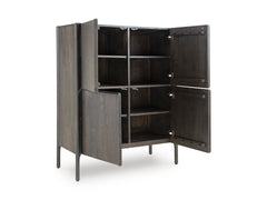 Espresso Brown Accent Cabinet, view 2 - 2