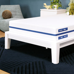 White Twin, mattress corner and cover detail; bed frame excluded - 6