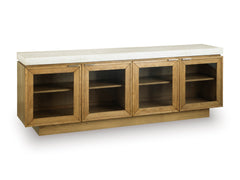 Light Brown/Gray Accent Cabinet, view 1 - 1