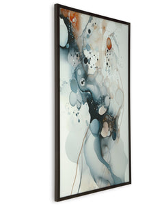 Blue/Amber/White, Foxenburg framed print, product view 2 - 2