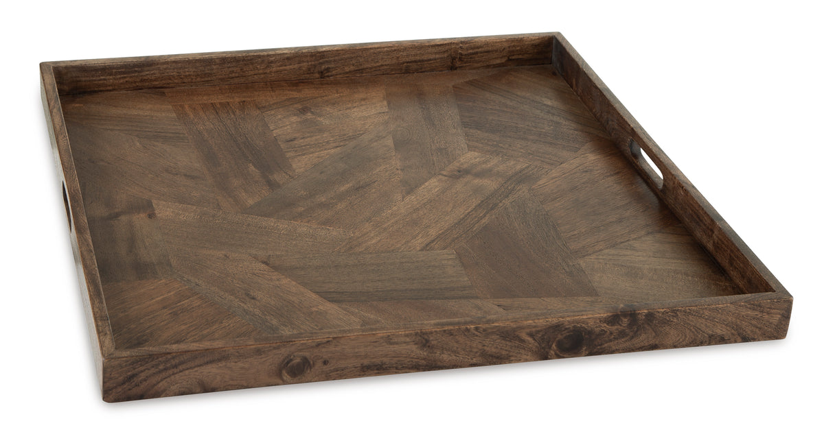 Brown Tray, full product view