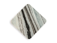 Black/White/Taupe Baretton 18.13-inch marble table, product view 3 - 9