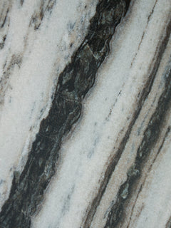 Black/White/Taupe Baretton 18.13-inch marble table, product view 5 - 11