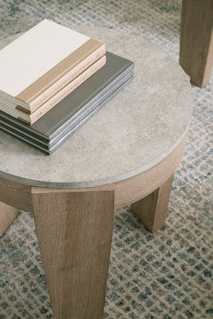 Light Brown three-piece table set, product view 5 - 5