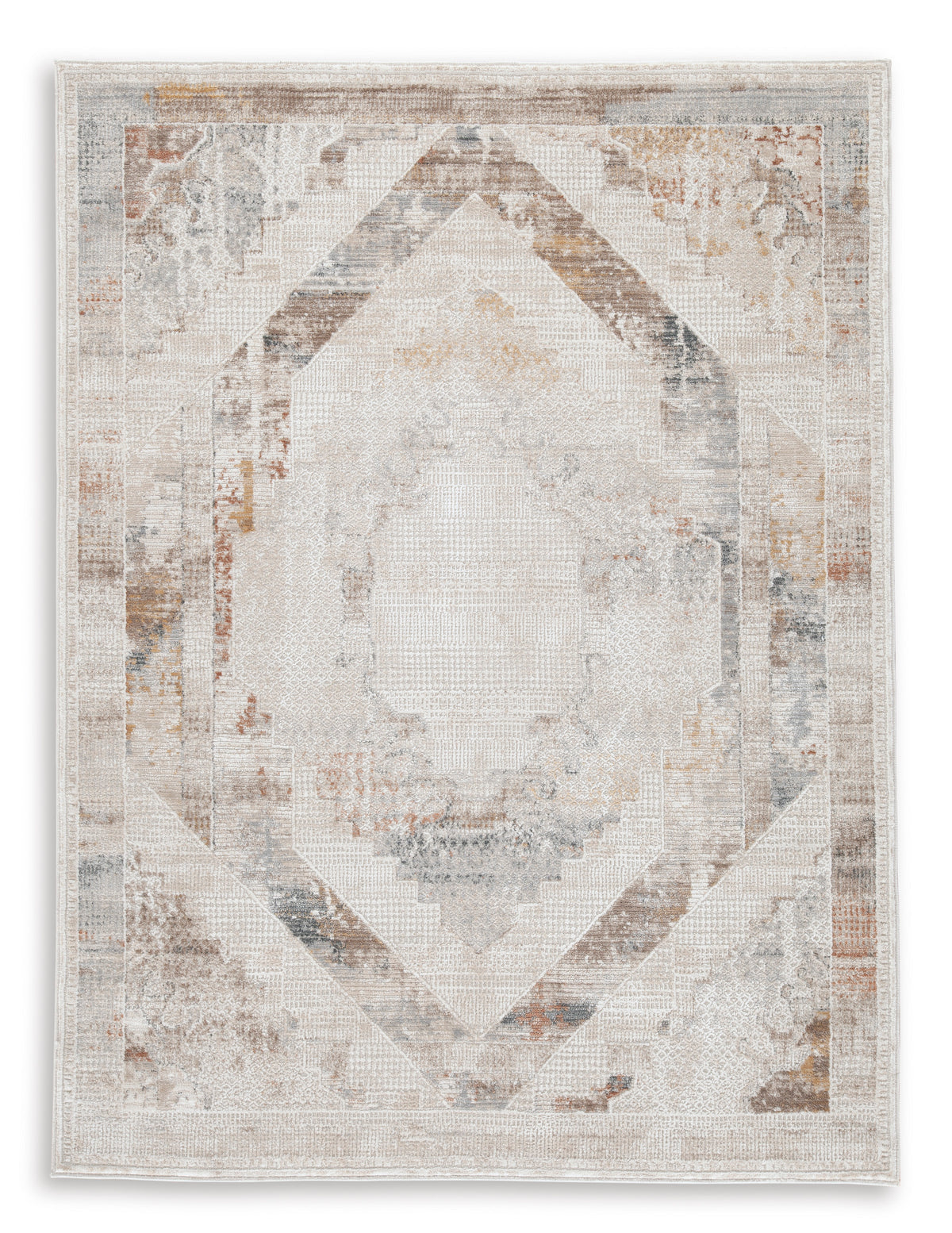 Multi 63.25" x 83", complete rug product view